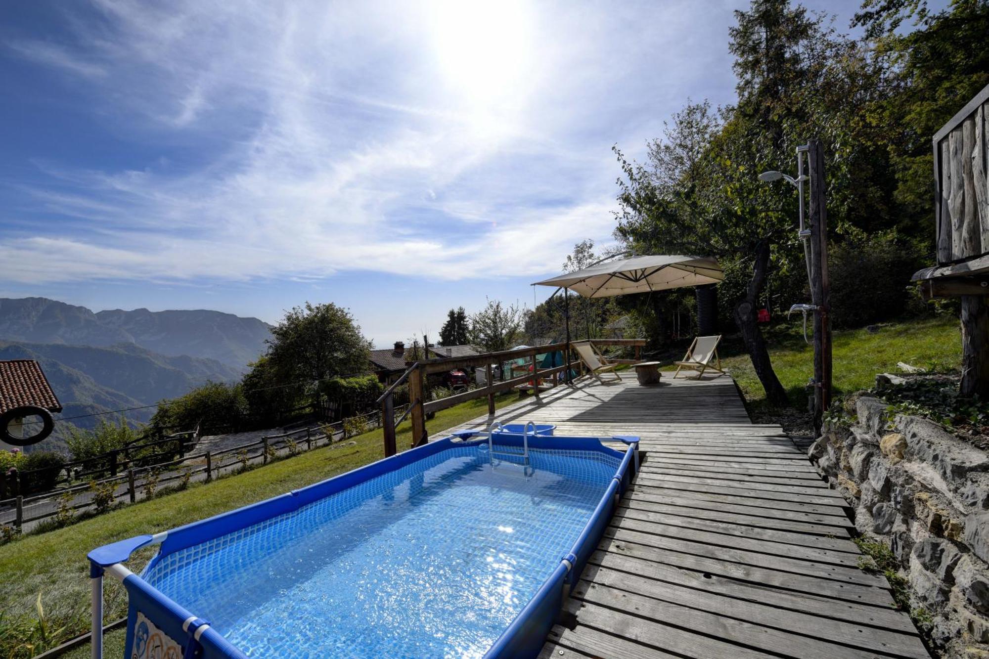 Chalet "Baita Cavacca" Crone 外观 照片
