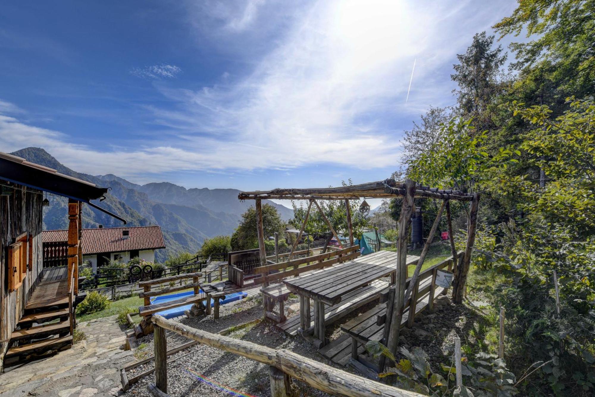 Chalet "Baita Cavacca" Crone 外观 照片