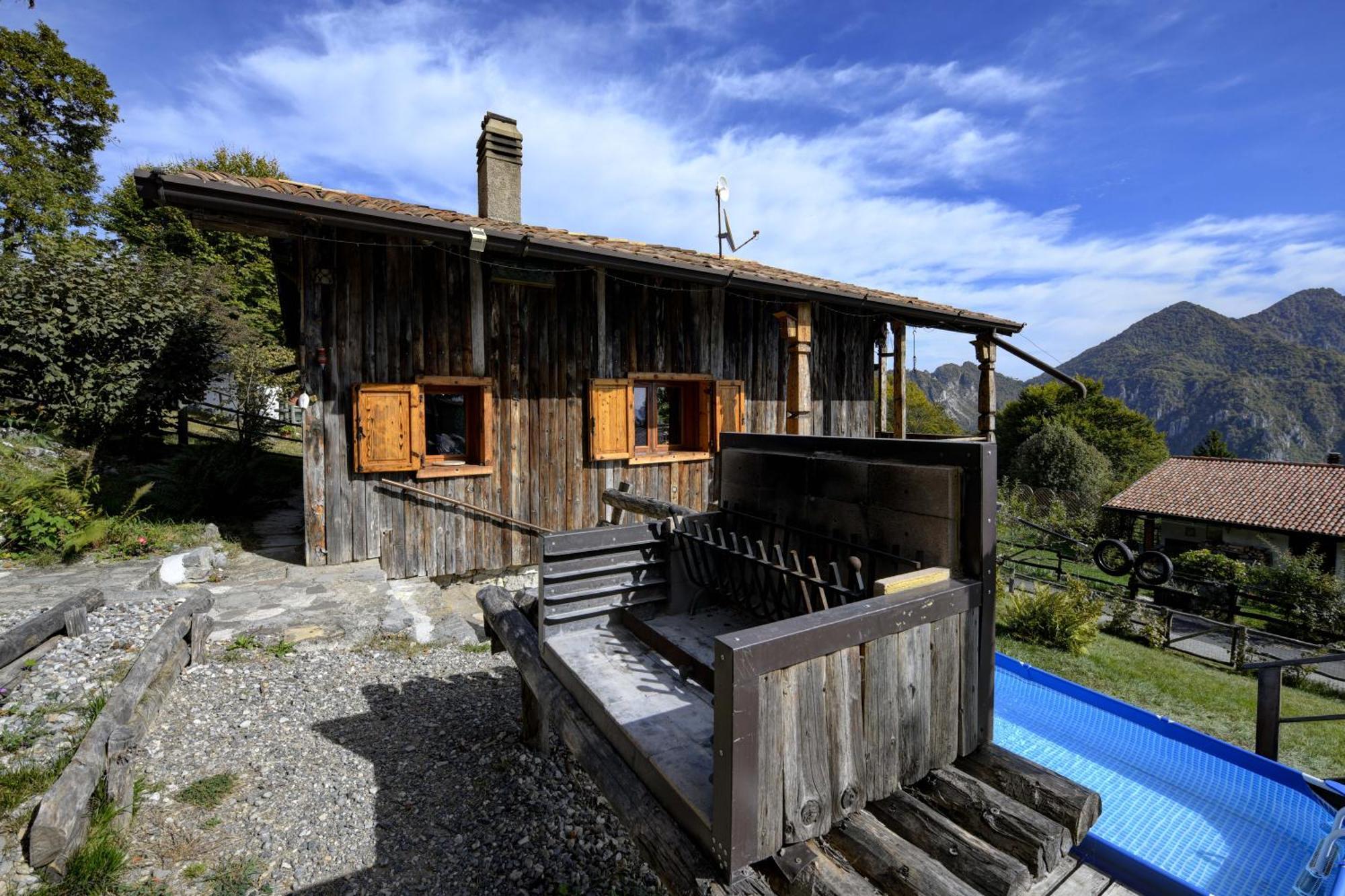 Chalet "Baita Cavacca" Crone 外观 照片