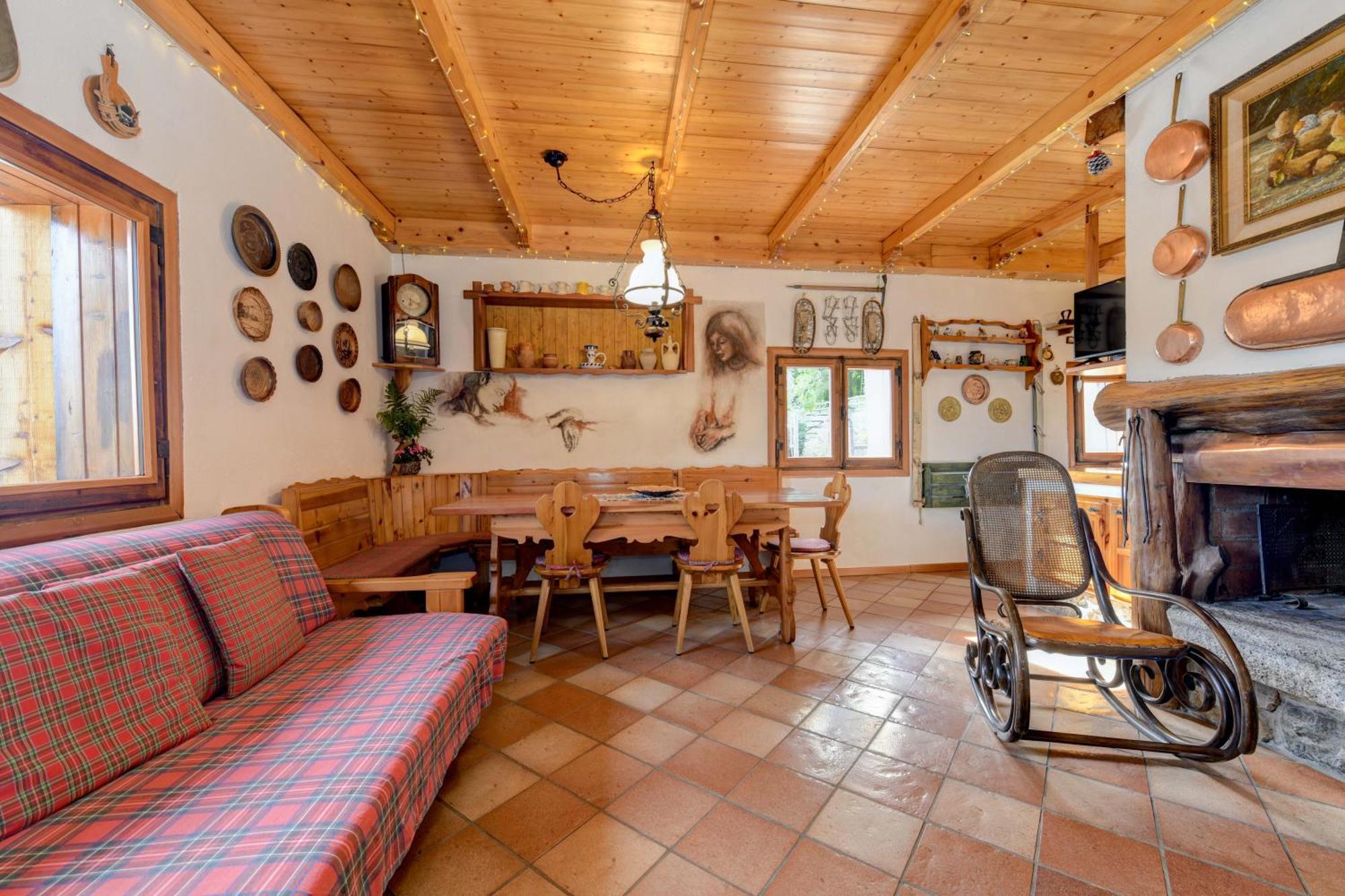 Chalet "Baita Cavacca" Crone 外观 照片