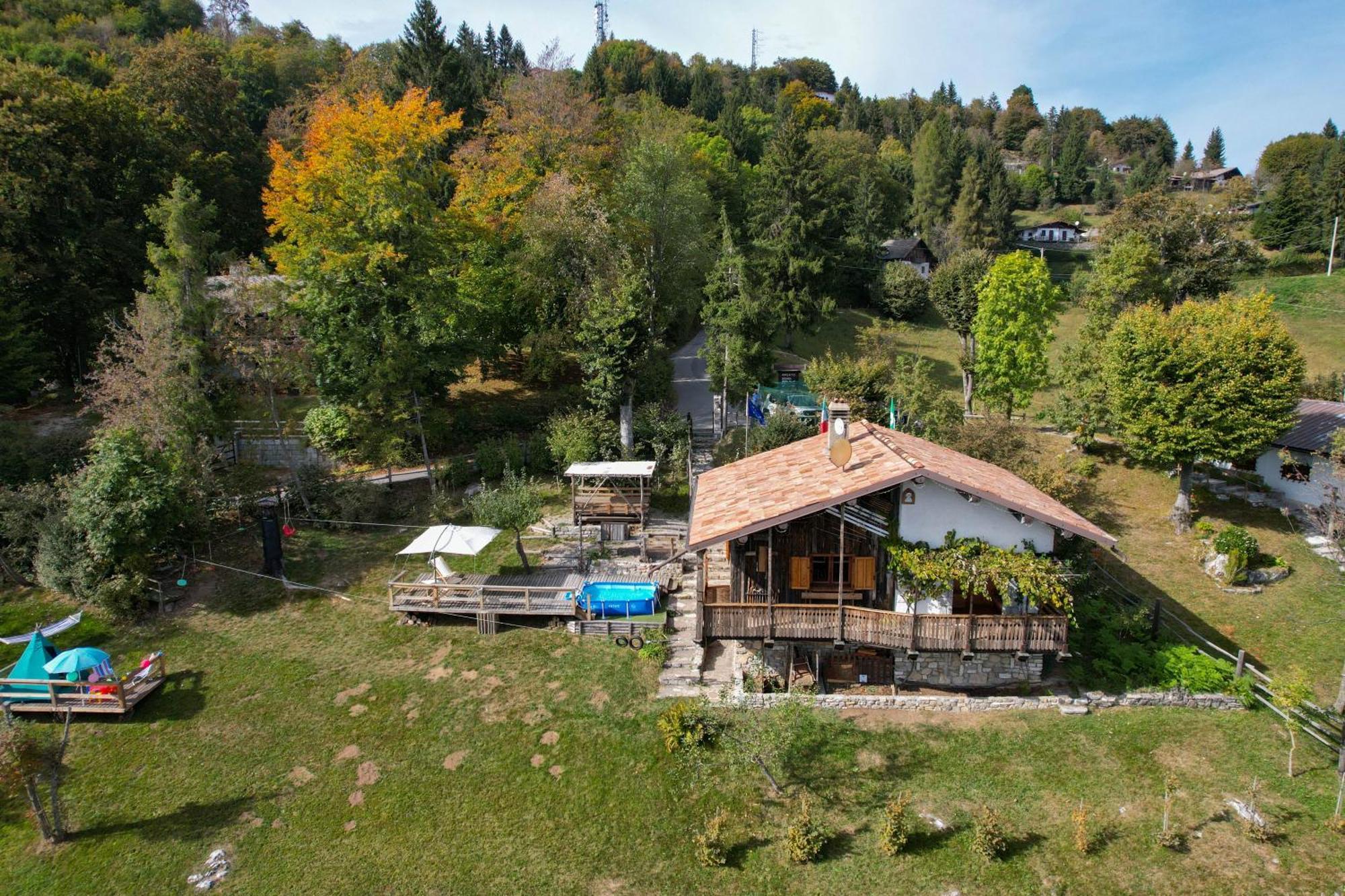 Chalet "Baita Cavacca" Crone 外观 照片